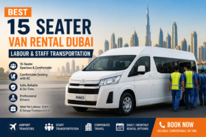 15 Seater Van Rental Dubai