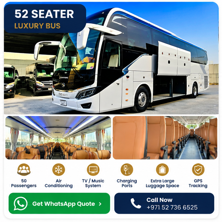 53 Seater Coach Rental Dubai