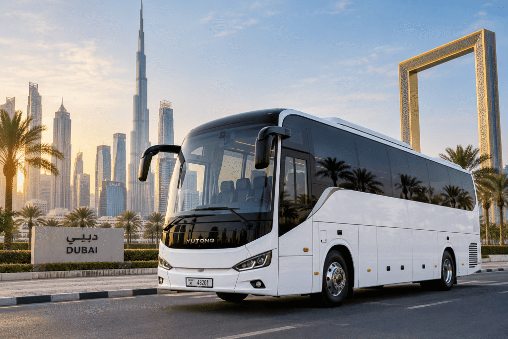 Luxury Bus Rental Dubai – Go Bus Tourism