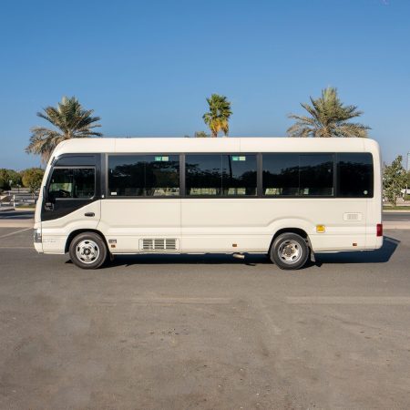 22 seater bus rental with go bus for labour
