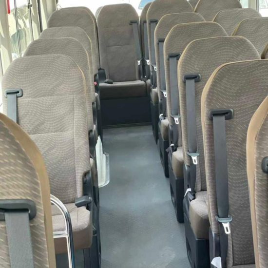 23 Seater Coaster Inside View