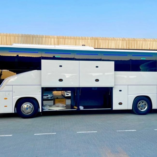 50 Seater Bus Rental Dubai - GO Bus Rental Dubai