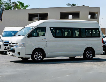 15 Seater HiAce Van for Labour and Staff with Go Bus
